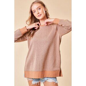 Doe & Rae Sz. S New Piper Side Zipper Top